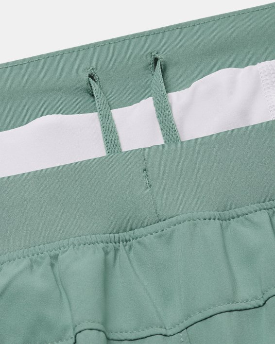 Herren UA Launch Run 2-in-1-Shorts, Green, pdpMainDesktop image number 4